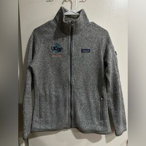 Patagonia Better Sweater Full Zip Fleece Jacket Gray UCSF Neurology Men’s M